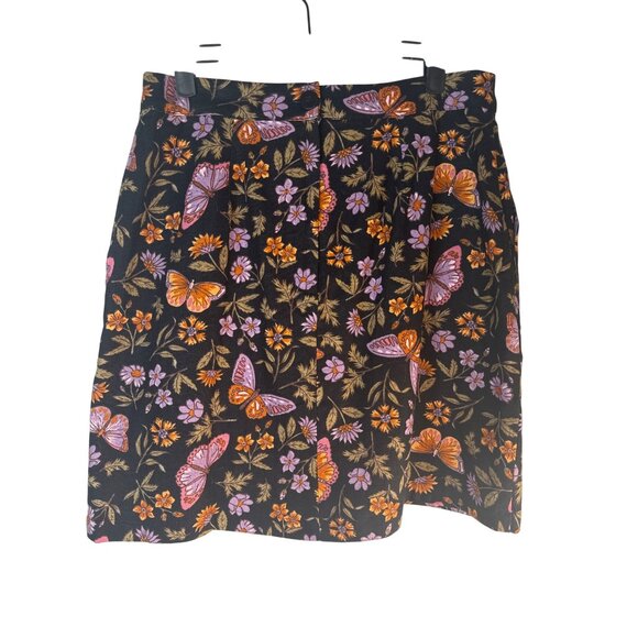 Princess Highway Size 12 Womens Butterfly & Floral Print Skirt NWT - Picture 2 of 11